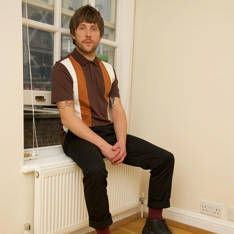 Bidwell Polo Shirt Dark Brown